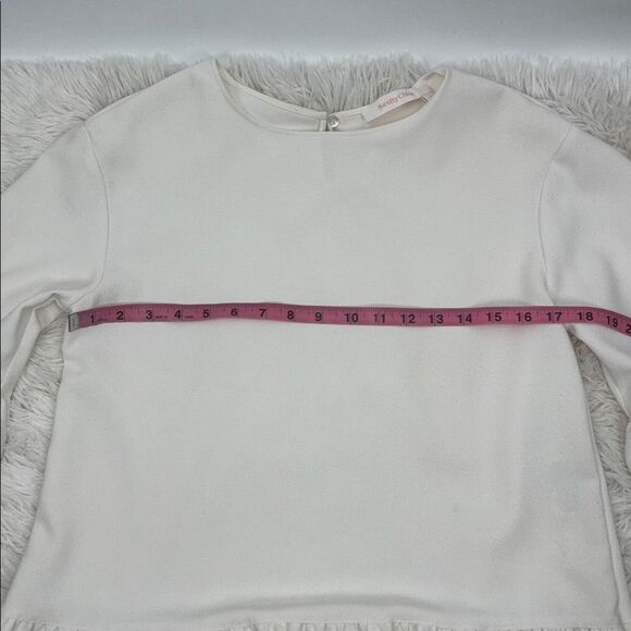 See By Chloe Top With Wide Lace Sleeves Size 36 - Picture 12 of 15